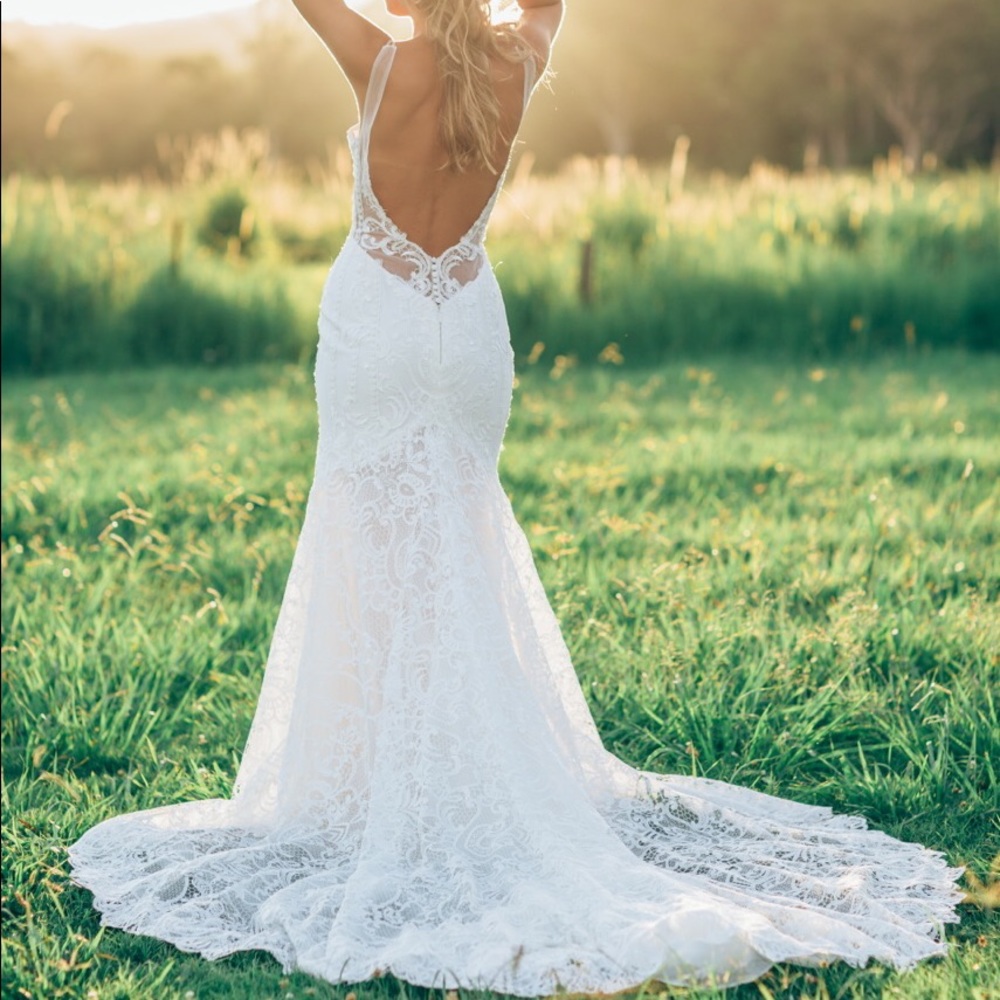 Made With Love Wedding Dress - beautiful beach boho wedding gown